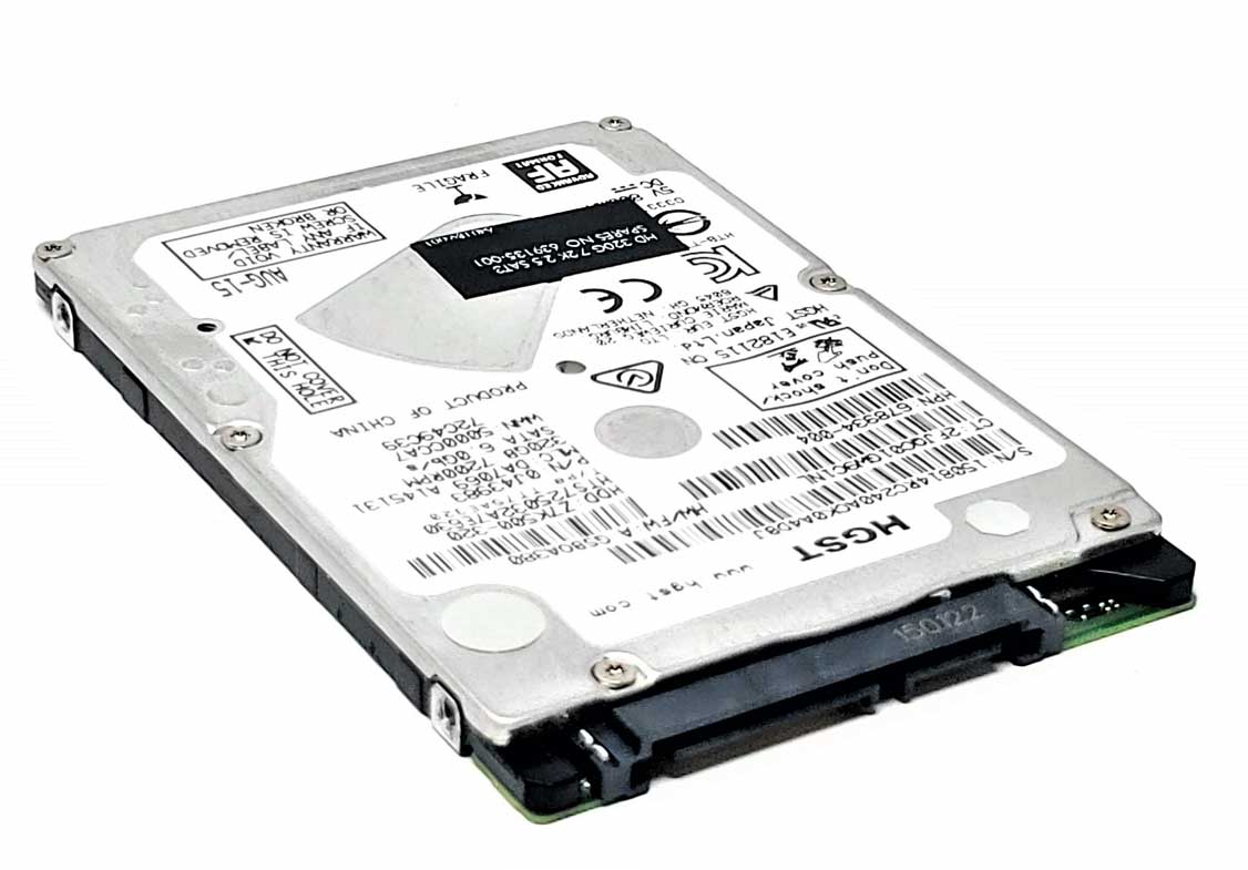 Hewlett-Packard (HP) 504442-001 - 320GB 5.4K SATA 2.5" Hard Disk Drive (HDD) Hewlett-Packard (HP) 504442-001 - 320GB 5.4K SATA 2.5" Hard Disk Drive (HDD)