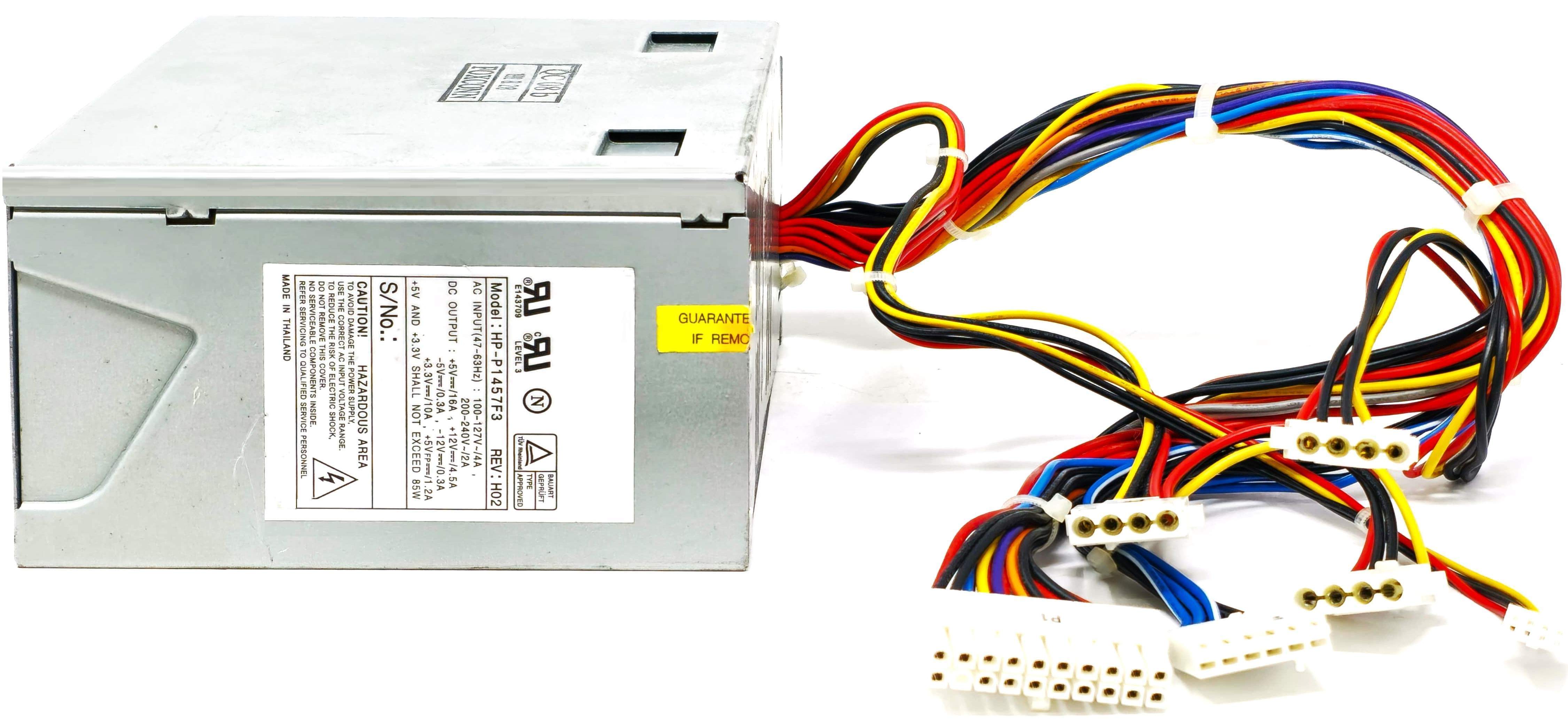 HP-P1457F3 - 145W ATX Power Supply for XPS 400 Dimension 400C 2100 L486C HP-P1457F3 - 145W ATX Power Supply for XPS 400 Dimension 400C 2100 L486C