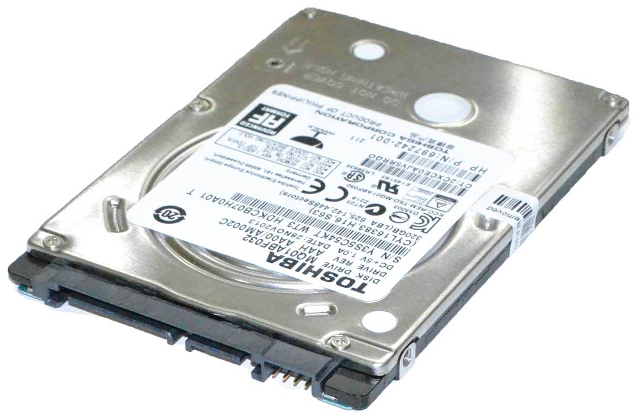 Toshiba HDD2F22 - 500GB 7.2K RPM SATA 9.5mm 2.5