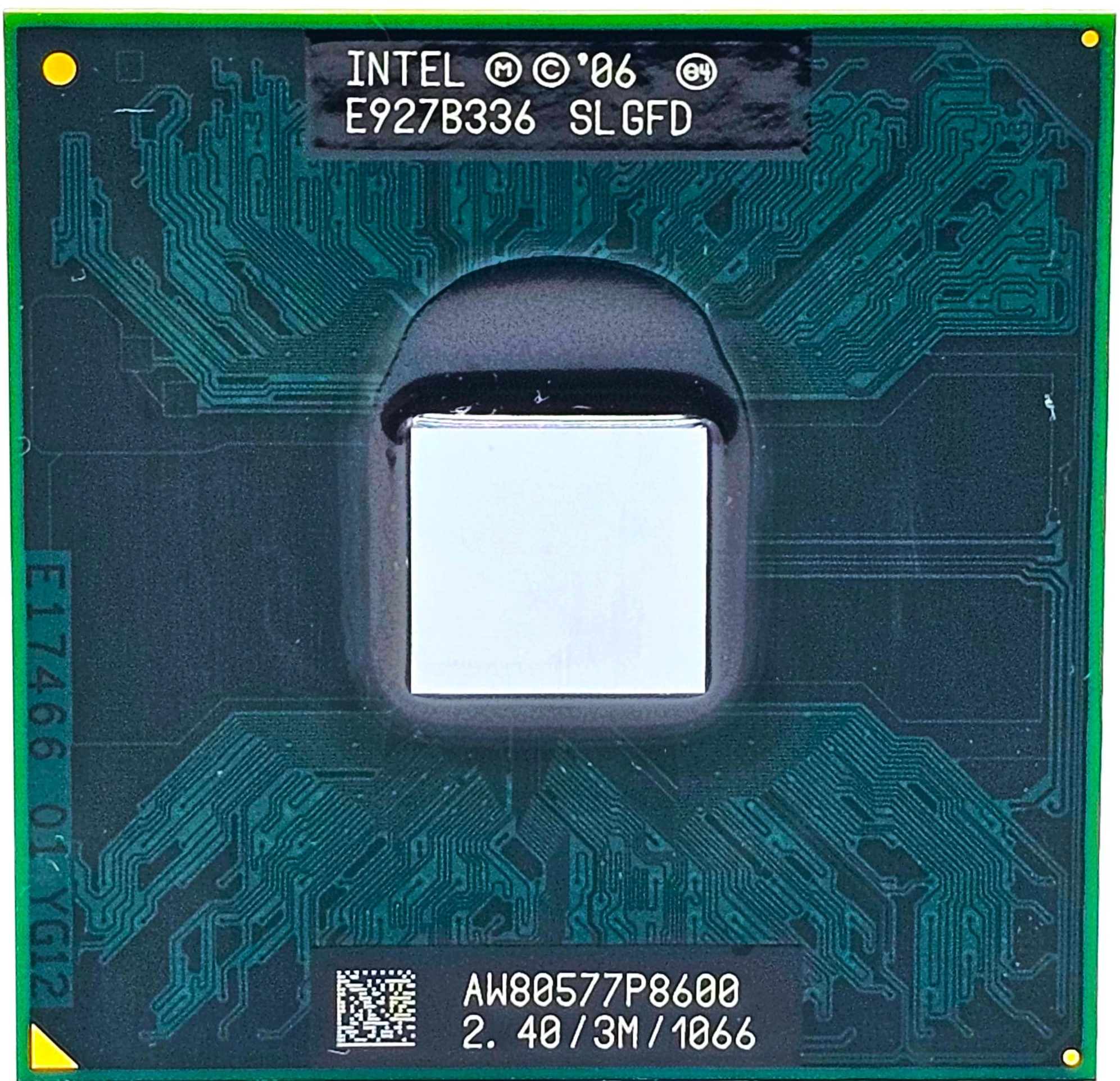 HP 495039-001 - 2.40Ghz 1066Mhz 3MB PGA478 Intel Core 2 Duo P8600 Dual Core CPU Processor