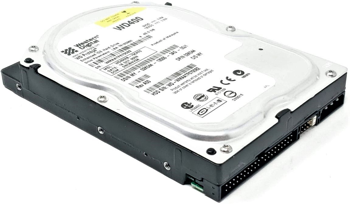 Western Digital WD400EB-00CPF0 - 40GB 5.4K RPM IDE Hard Disk Drive (HDD)