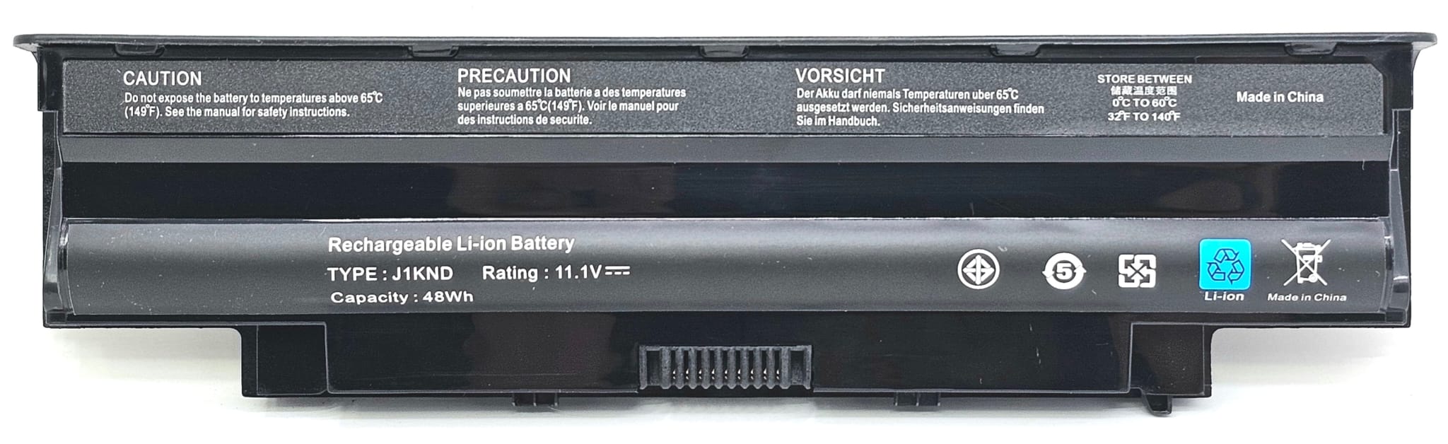 J1KND - 6-Cell Battery for Inspiron N5050 N4010 N5110 N7110 13R 15R 17R