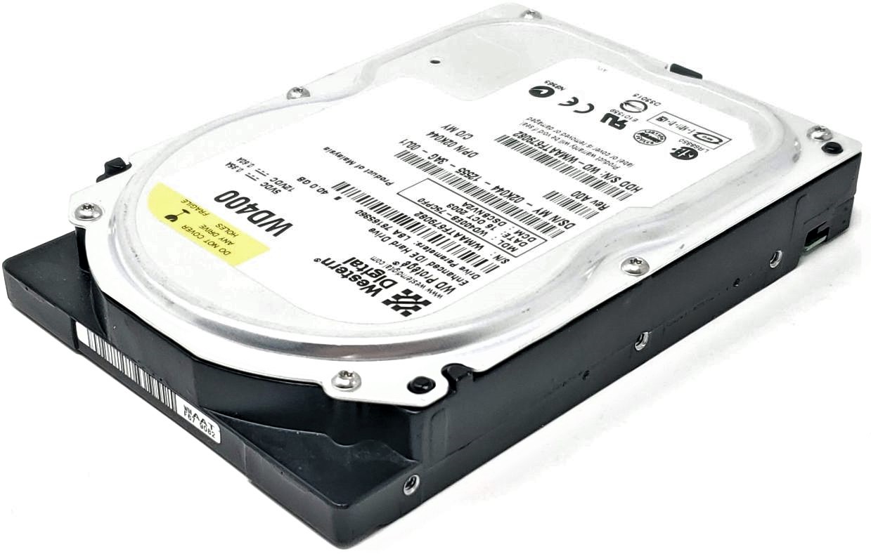 Western Digital WD400EB-00JUF0 - 40GB 5.4K RPM IDE 3.5" Hard Drive