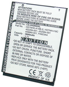 Hewlett-Packard (HP) 452294-002 - 3.7V Replacement Battery for HP iPAQ 900, 910, 910c, 912, 912c, 914, 914c