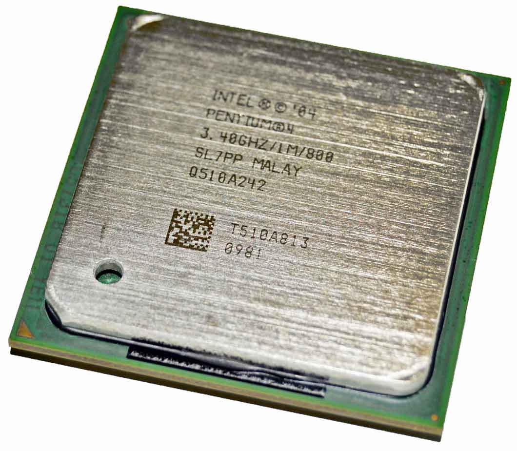 Intel NE80546PG0961M - 3.40Ghz 800Mhz 1MB Cache PGA478 Intel Pentium 4 550 CPU Processor