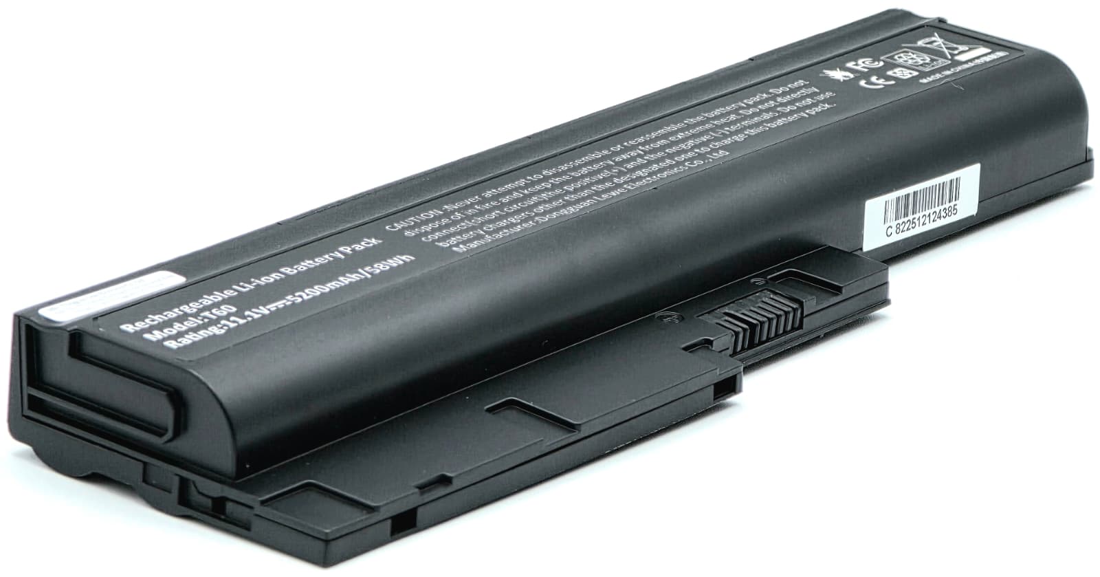 42T4651 - 6-Cell 41+ Replacement Battery Compatible with IBM ThinkPad T60 T61 R60 R61 Z61 T61p T60p T500 W500 SL500