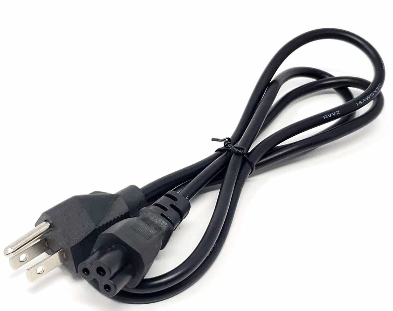 K2490 - 6ft 3-Prong Power Cable for Computers / AC Adapters