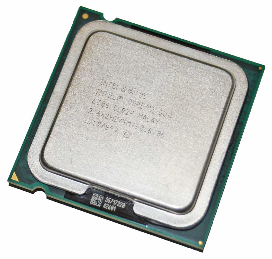 Hewlett-Packard (HP) 418950-001 - 2.66Ghz 1066Mhz 4MB LGA775 Intel Core 2 Duo E6700 Dual Core CPU Processor