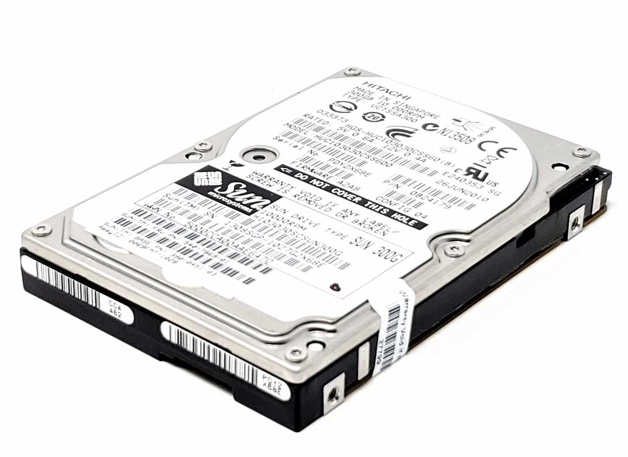 Hitachi H103030SCSUN300G - 300GB 10K RPM 64MB Cache 6.0Gbps SAS 2.5" Hard Drive