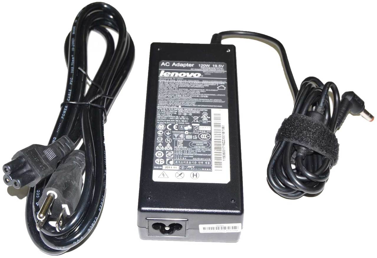 IBM / Lenovo PA-1121-04LI - 120W 19.5V 6.15A AC Adapter Includes Power Cable