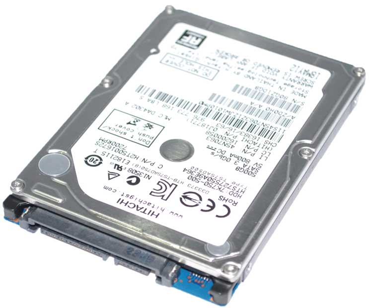 Hewlett-Packard (HP) 576820-001 - 500GB 7.2K RPM SATA 9.5mm 2.5" Hard Drive