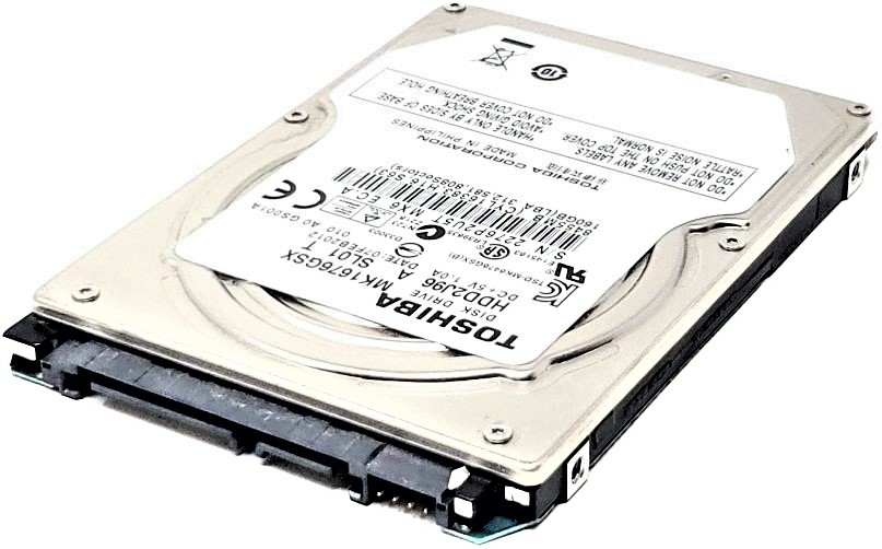 Toshiba MK1646GSX - 160GB 5.4K RPM SATA 9.5mm 2.5