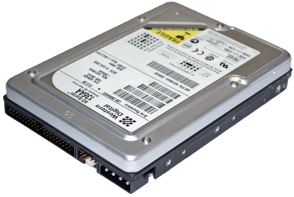 Western Digital WD136AA-35BAA0 - 13.6GB 7.2K RPM IDE 3.5" Hard Disk Drive (HDD)