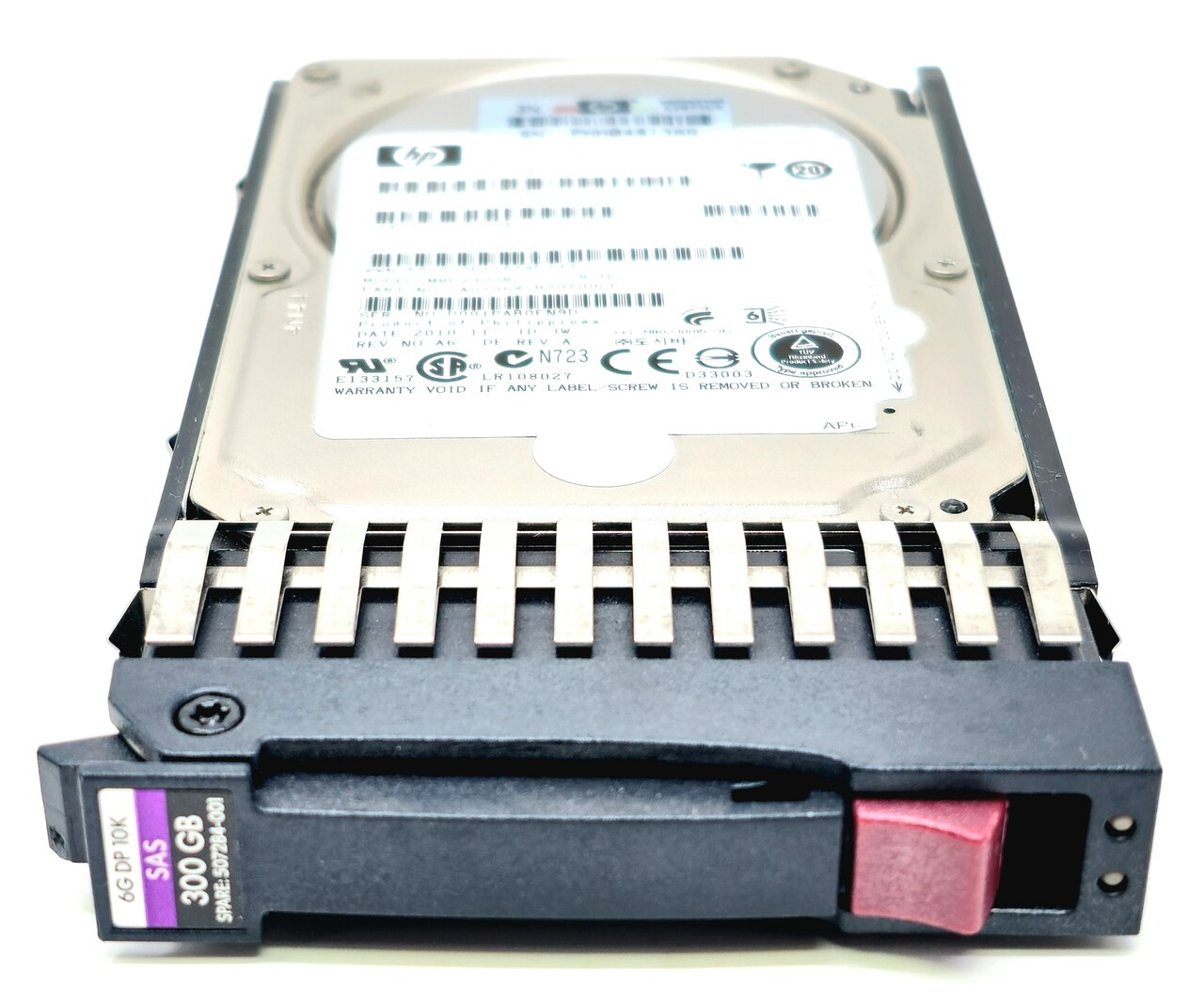 HP 507119-004 - 300GB 10K RPM 6G SAS DP 2.5