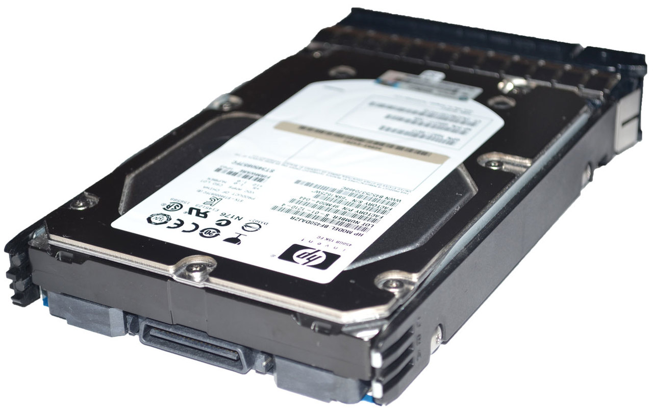 Hewlett-Packard (HP) AN595A - 450GB 15K RPM Fibre Channel 3.5" Hard Disk Drive (HDD)