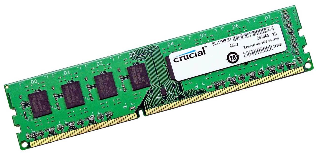 Desktop - 240-Pin Crucial CT51264BA1339-16SFA - 4GB 1333Mhz PC3-10600U 240-Pin DIMM Desktop Ram - CPU Medics