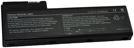 Toshiba A000005220 - 43Whr 10.8V 6-Cell Lithium-Ion Battery for Satellite P100, P105