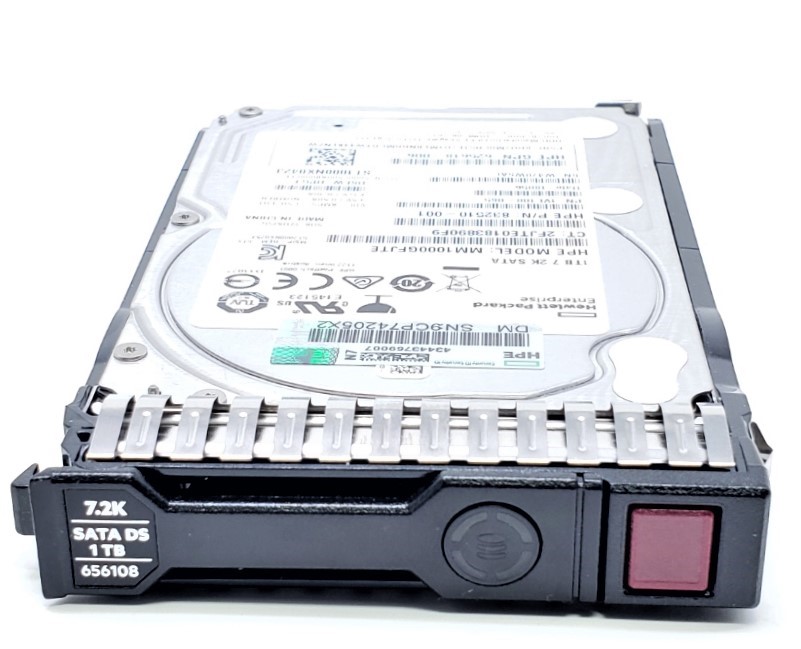 HP MM1000EBKAF - 1TB 7.2K RPM SATA 15mm 2.5" Hard Drive with SC Tray for Gen 8 Gen 9 G8 G9