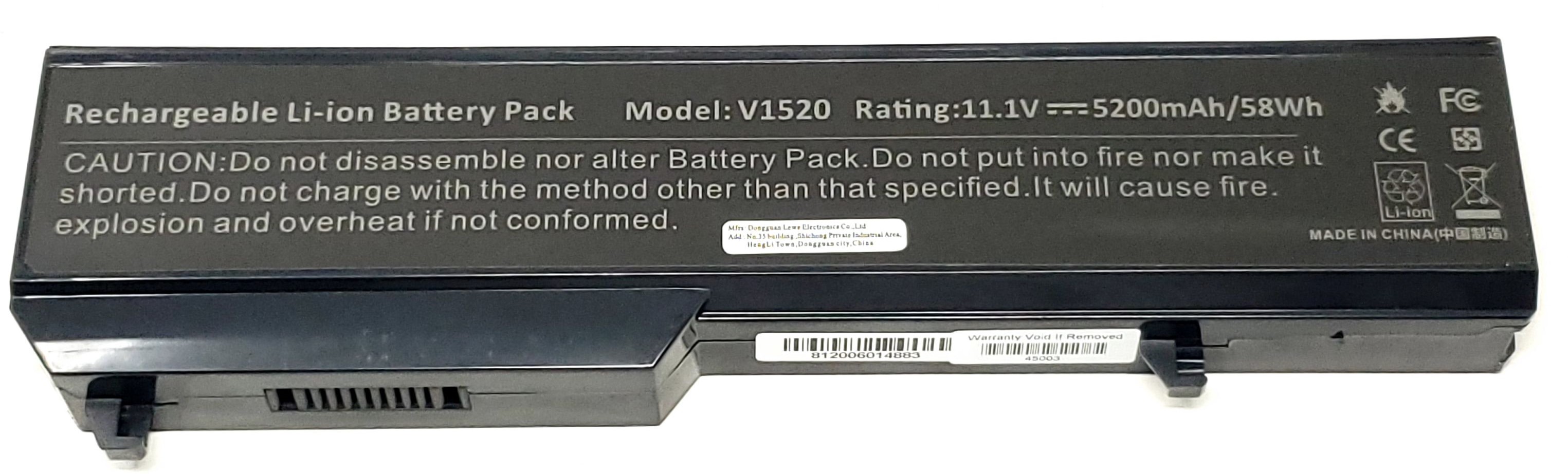 N241H - 6-Cell Battery For Vostro 1320 1310 1510 1520 2510 PP36s PP36l N241H - 6-Cell Battery For Vostro 1320 1310 1510 1520 2510 PP36s PP36l