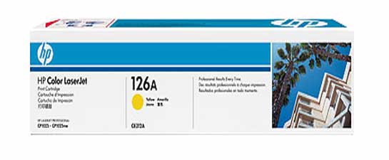 HP CE312A - Yellow 1000 Yield # 126A Toner Cartridge