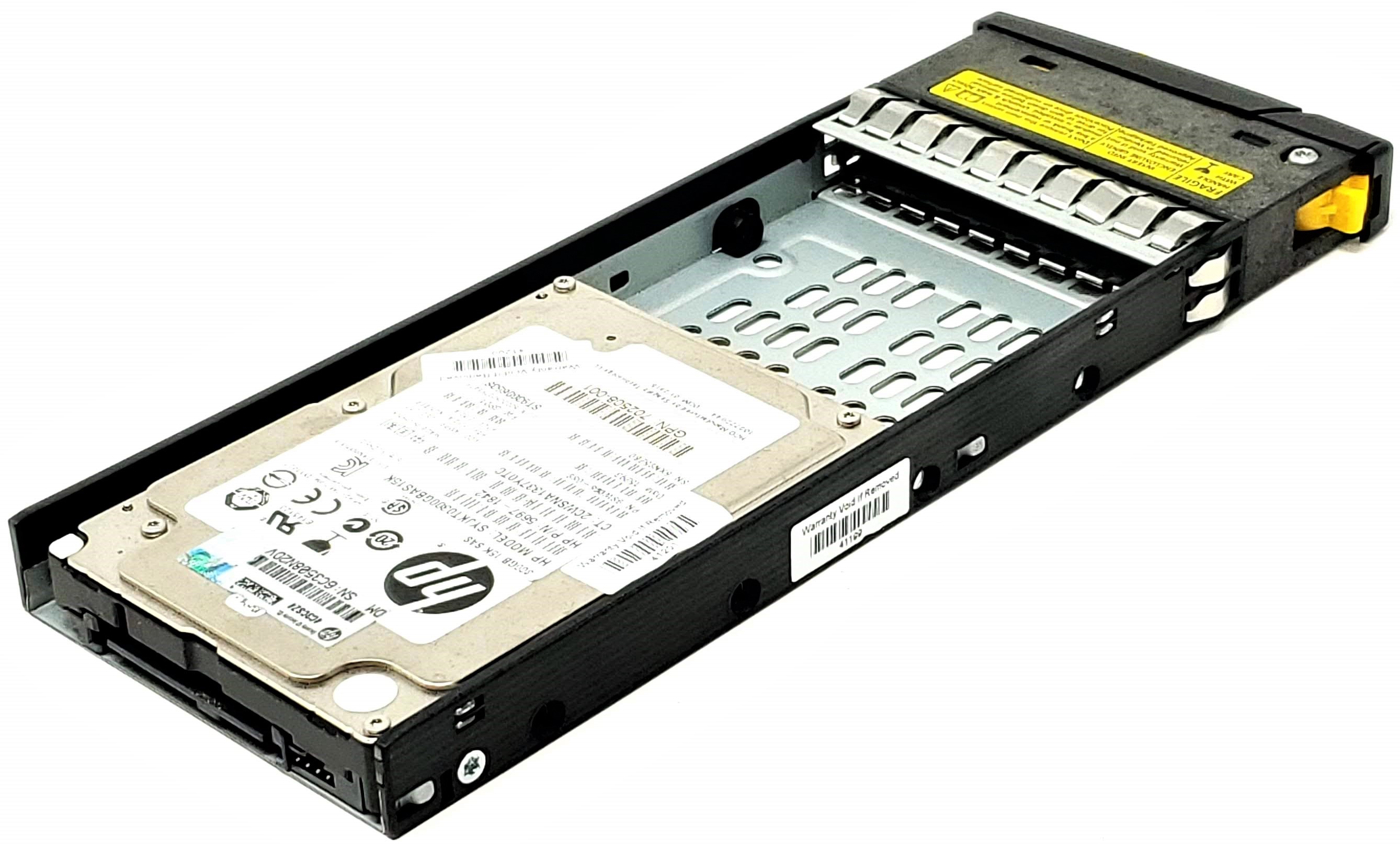 HP 697387-001 - 300GB 15K RPM 6G SAS 2.5" Hard Drive with Caddy for HPE 3PAR 7200 7400 7440 M6710