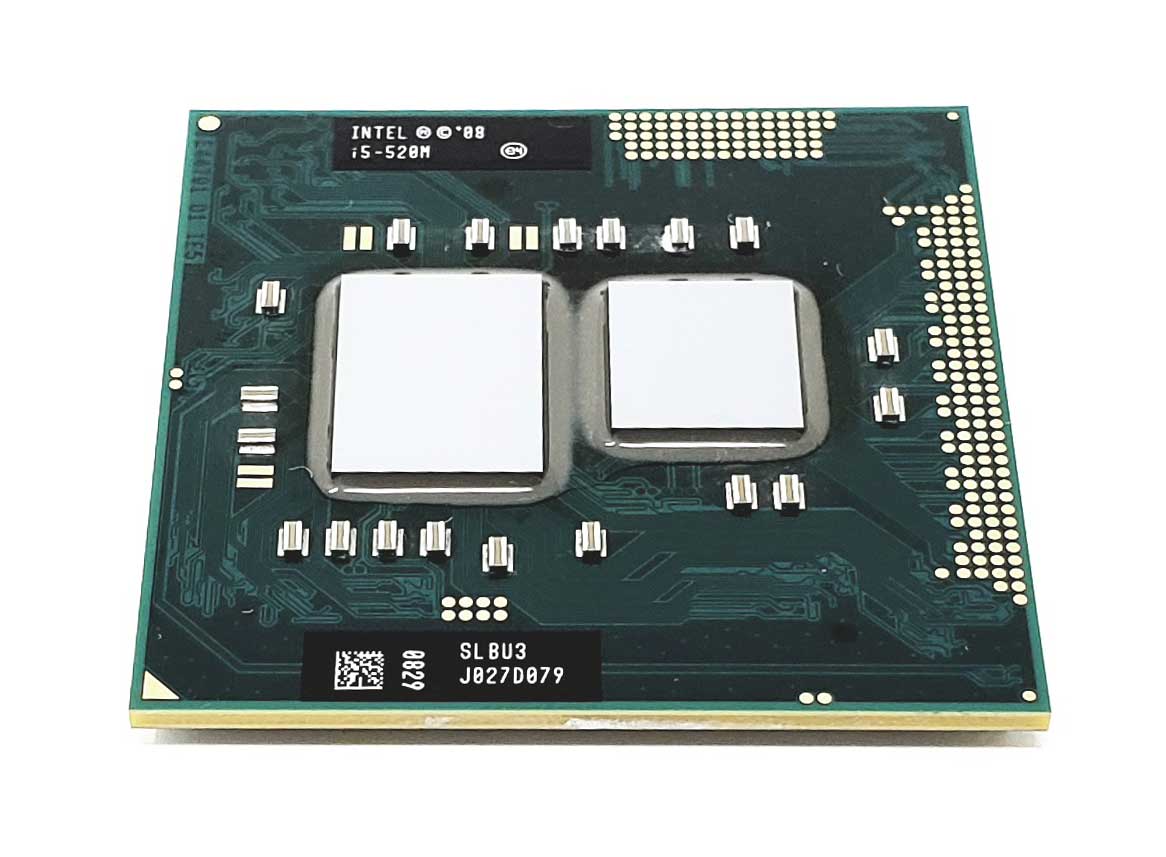 62MJG - 2.4Ghz 2.5GT/s 3MB PGA988 Intel Core i5-520M Dual Core CPU Processor