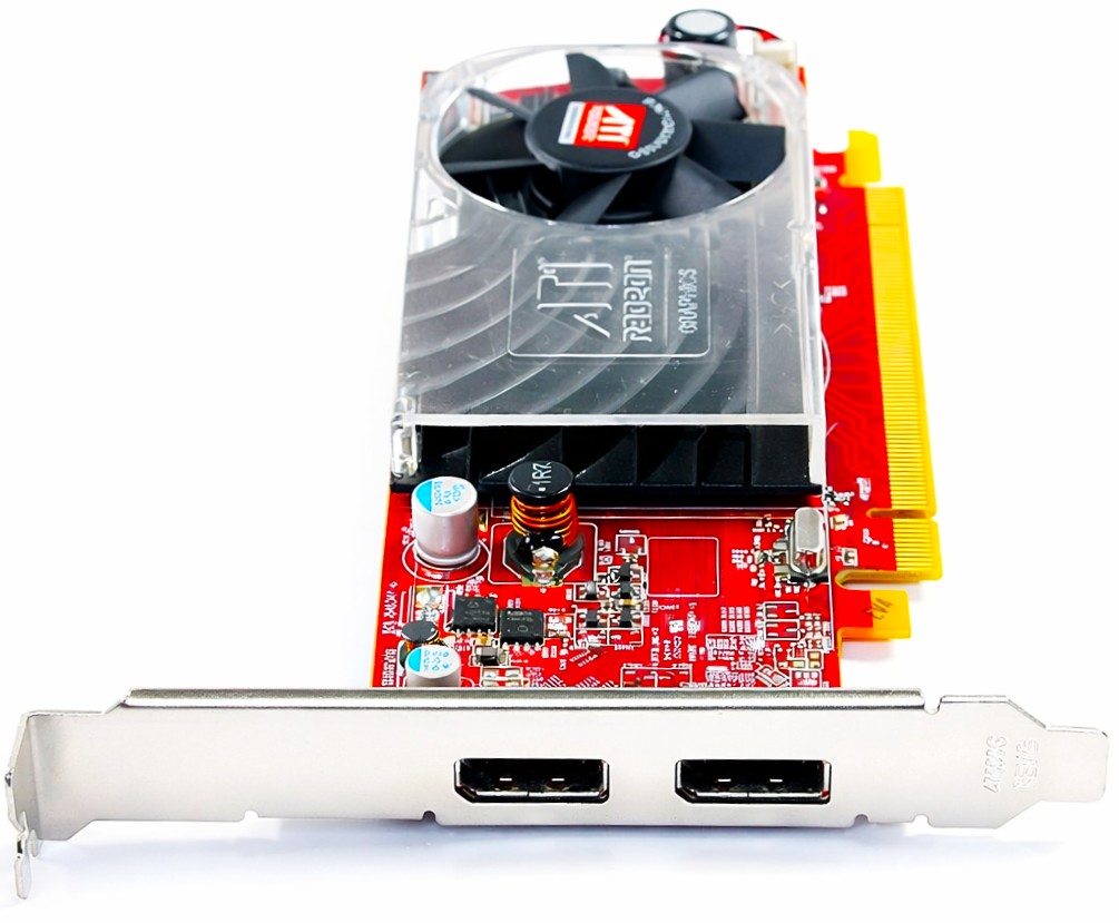 W459D - 256MB ATI Radeon HD 3470 Dual DisplayPort PCIe x16 Video Graphics Card for OptiPlex 760 780 960 Inspiron 530 545 - Full Height