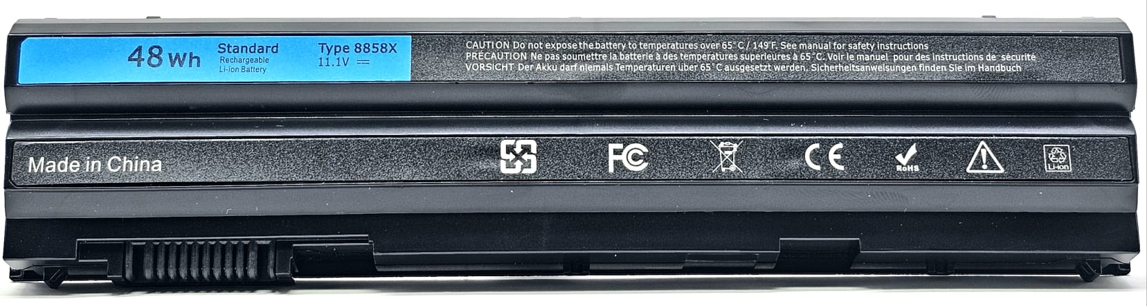 T54FJ - 6-Cell Replacement Battery Compatible with Latitude E5420 E6420 XFR E6430 E6440 E6530 E6540 Precision M2800 T54FJ - 6-Cell Replacement Battery Compatible with Latitude E5420 E6420 XFR E6430 E6440 E6530 E6540 Precision M2800
