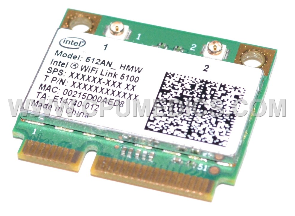 512AN_HMW - Intel Wireless WiFi Mini PCI-E Card