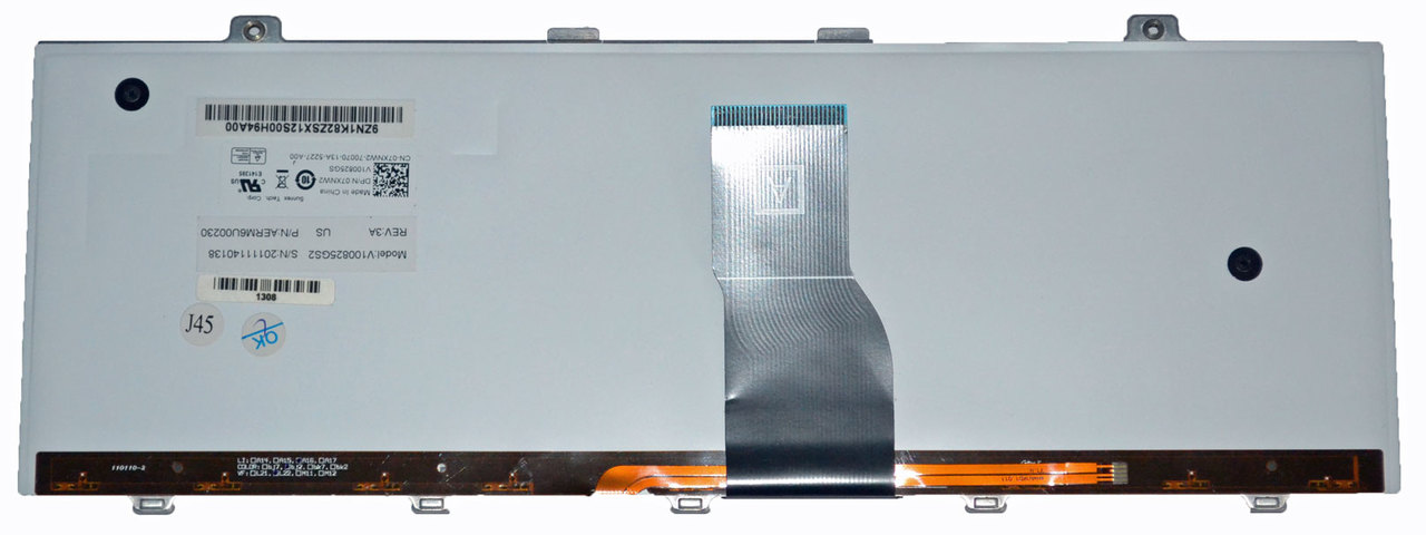 7XNW2 - Black Backlit LED Keyboard for Studio 1569