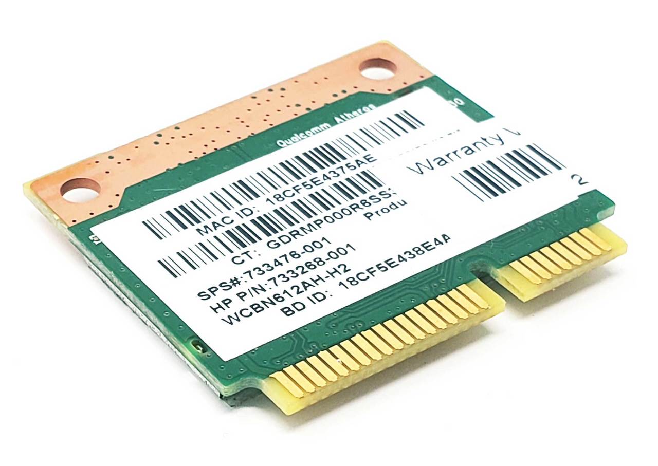 HP 733476-001 - Atheros QCWB335 WiFi + Bluetooth BT 4.0 Mini PCI-E Wireless Card
