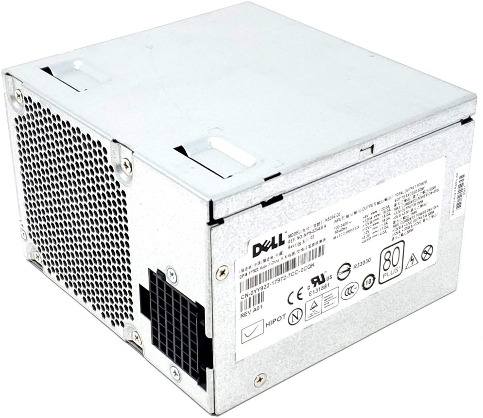 YY922 - 525W Power Supply for Precision T3400 400SC 390 380 T410 YY922 - 525W Power Supply for Precision T3400 400SC 390 380 T410