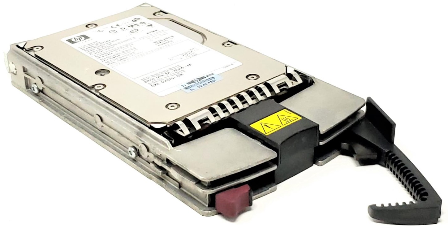 HP 365699-007 - 36.4GB 15K RPM U320 80-Pin SCSI Hard Drive with Tray
