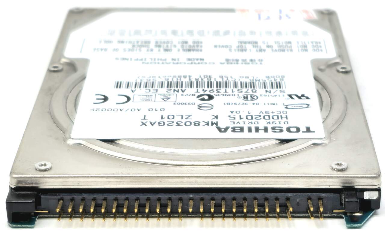 Toshiba MK8025GAS - 80GB 4.2K RPM IDE PATA EIDE ATA 2.5