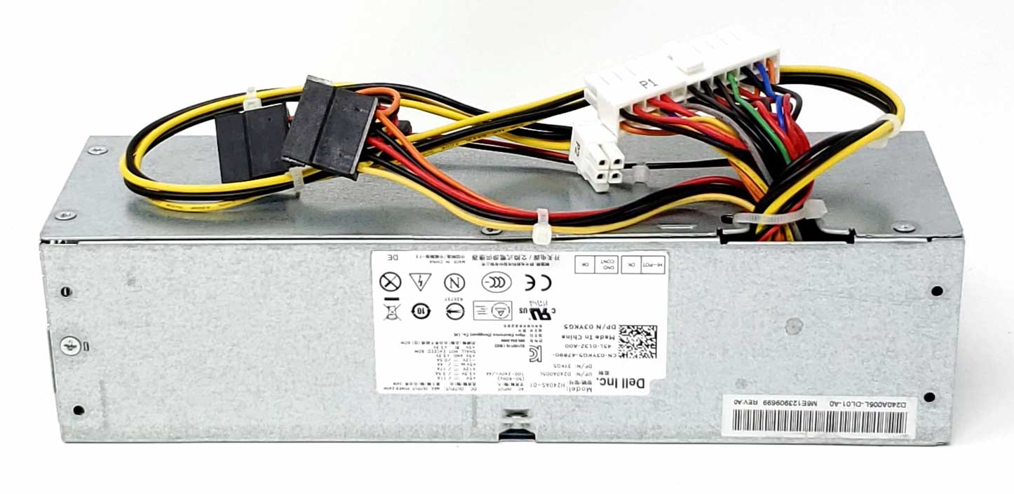 H240ES-01 - 240W Power Supply for Optiplex 390 790 990 3010 7010 9010 SFF  Models - CPU Medics