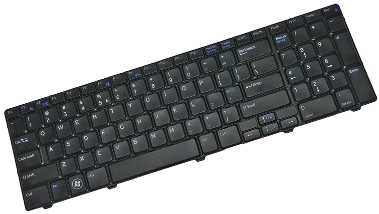 J17VV - Black Keyboard US/International Layout NON-Backlit For Vostro 3700