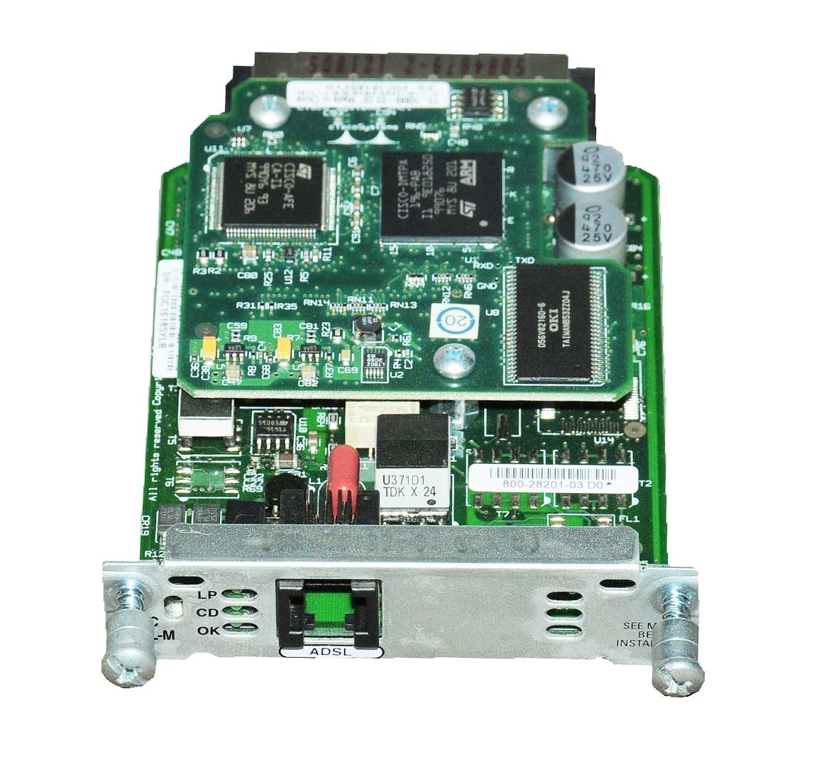 Cisco HWIC-1ADSLI - 1-port ADSLoISDN HWIC Cisco Router High-Speed WAN Interface card