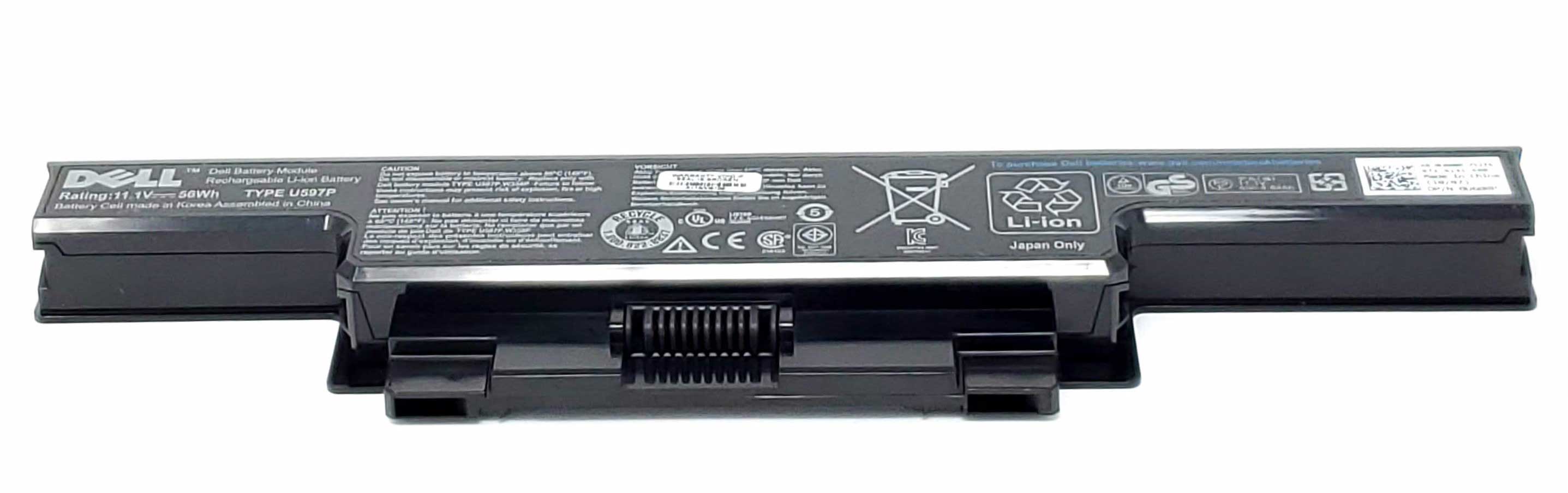 U597P - 6-Cell 56Wh Lithium-Ion Rechargeable Battery for Studio 1450 1457 1458