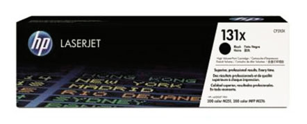 HP CF210X - Black 2400 Yield # 131X Toner Cartridge