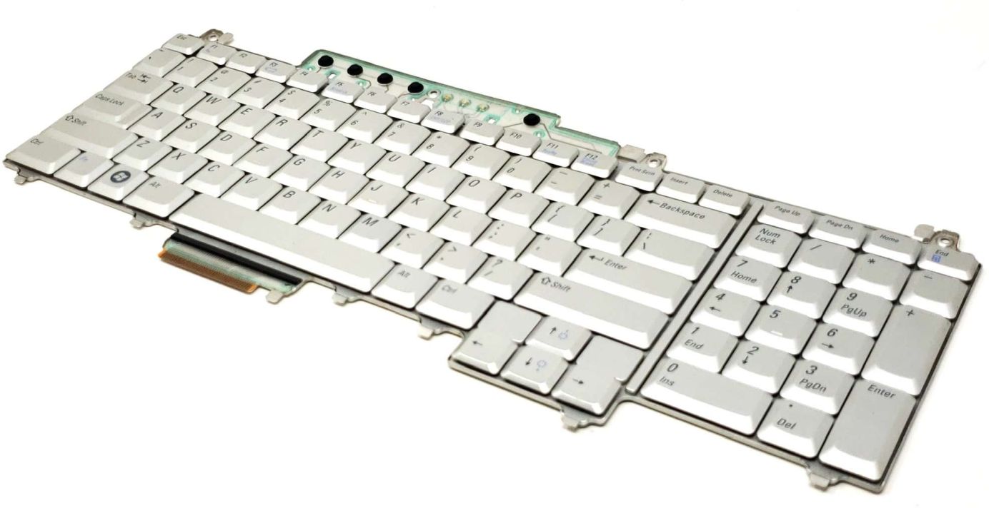 UW739 - Silver Keyboard US Layout For Inspiron 1720 1721 XPS M1720 M1730