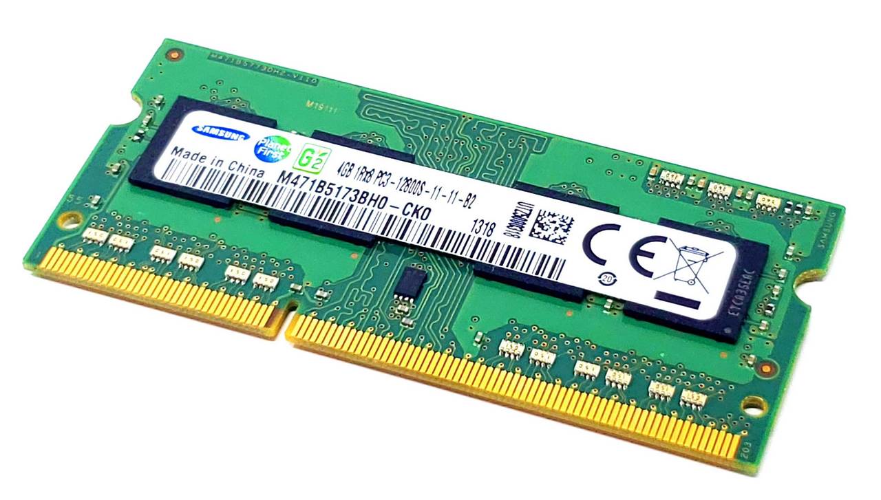 03X6561 - 4GB (1x4GB) 1600Mhz PC3-12800S DDR3-1600 204-Pin