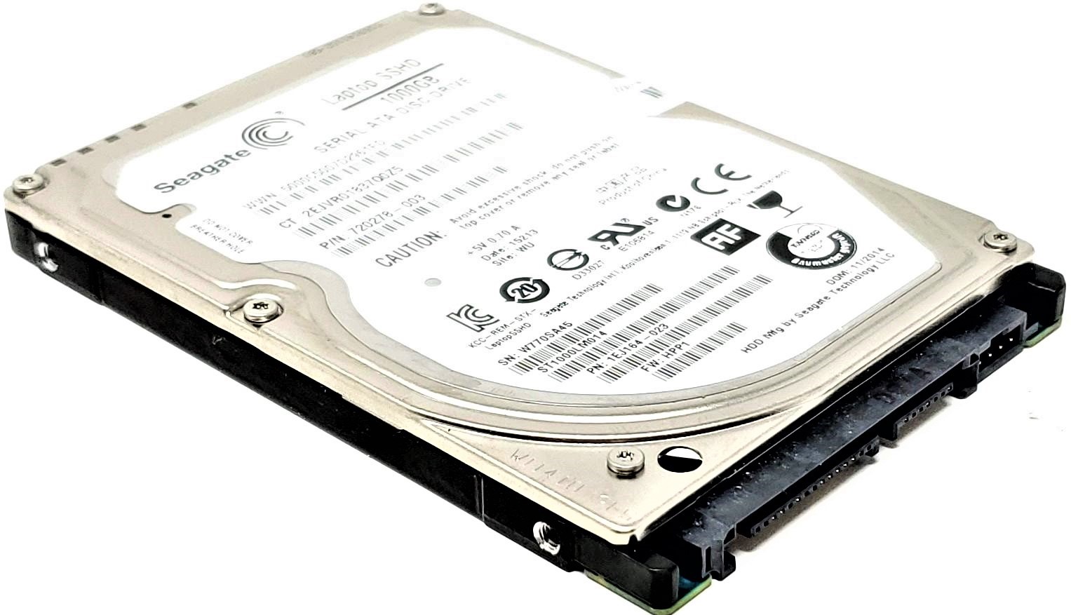 Seagate 1EJ162-740 - 1TB 5.4K RPM SATA 9.5mm 2.5" SSHD Hybrid Drive