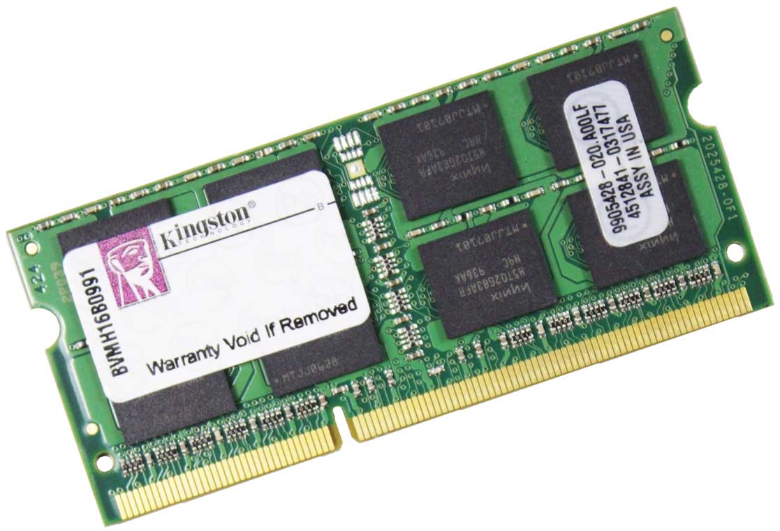 Laptops - 204-Pin SODIMM: Apple 661-4839 - 2GB (1x2GB) 1066Mhz PC3-8500S DDR3-1066 200-Pin SODIMM Laptop Ram Memory