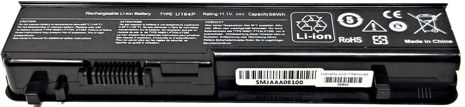 U164P - 6-Cell Replacement Battery Compatible with Studio 1745 1747 1749 U164P - 6-Cell Replacement Battery Compatible with Studio 1745 1747 1749