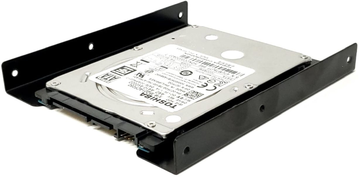 Storage: 2.5" to 3.5" Bay Hard Drive HDD / SSD Mounting Bracket Adapter Tray - Medics
