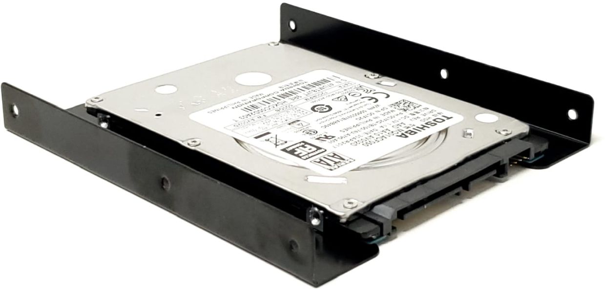 Storage: 2.5 to 3.5 Bay Hard Drive HDD / SSD Mounting Bracket Adapter  Tray - CPU Medics