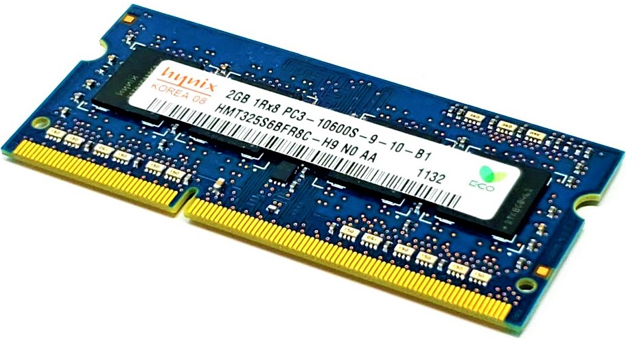 F073F - 2GB 1333Mhz PC3-10600S DDR3-1333 204-Pin SODIMM Laptop Memory Ram