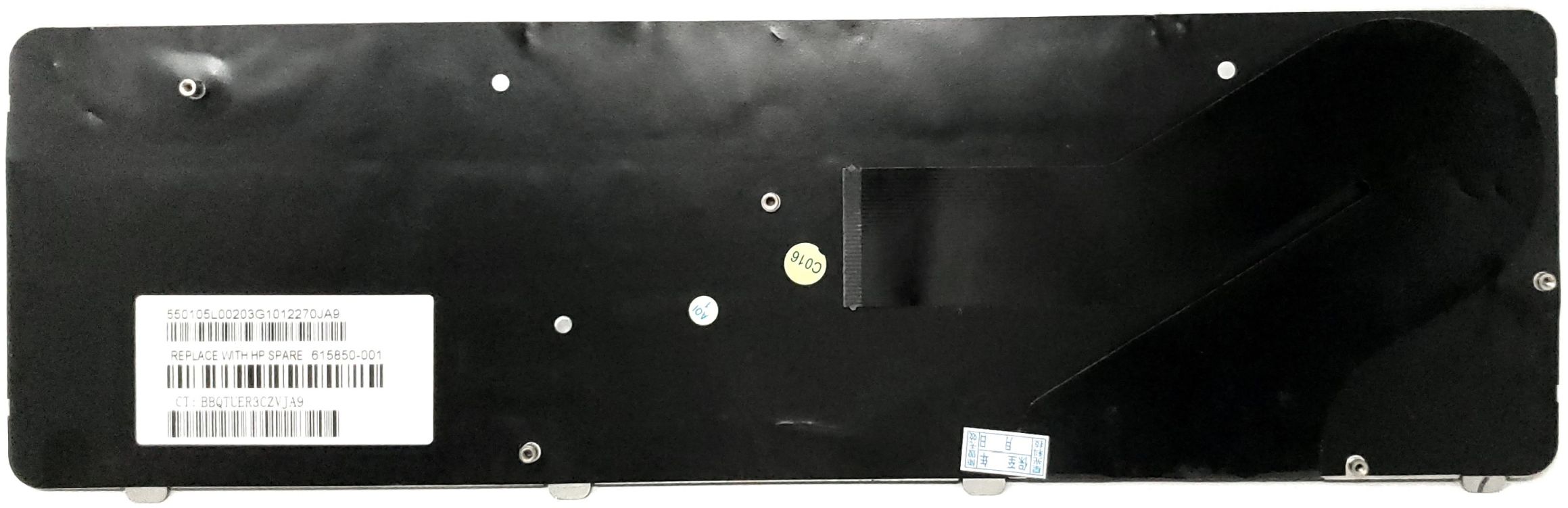 Hewlett-Packard (HP) 603137-001 - Black Keyboard for HP Pavilion G72 / Presario CQ72