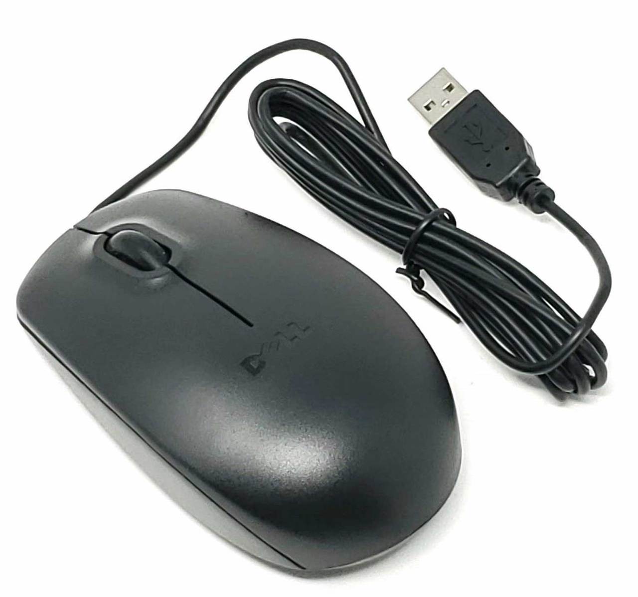 XN966 - Black Optical 3-Button Scroll Wheel USB Mouse for Computers