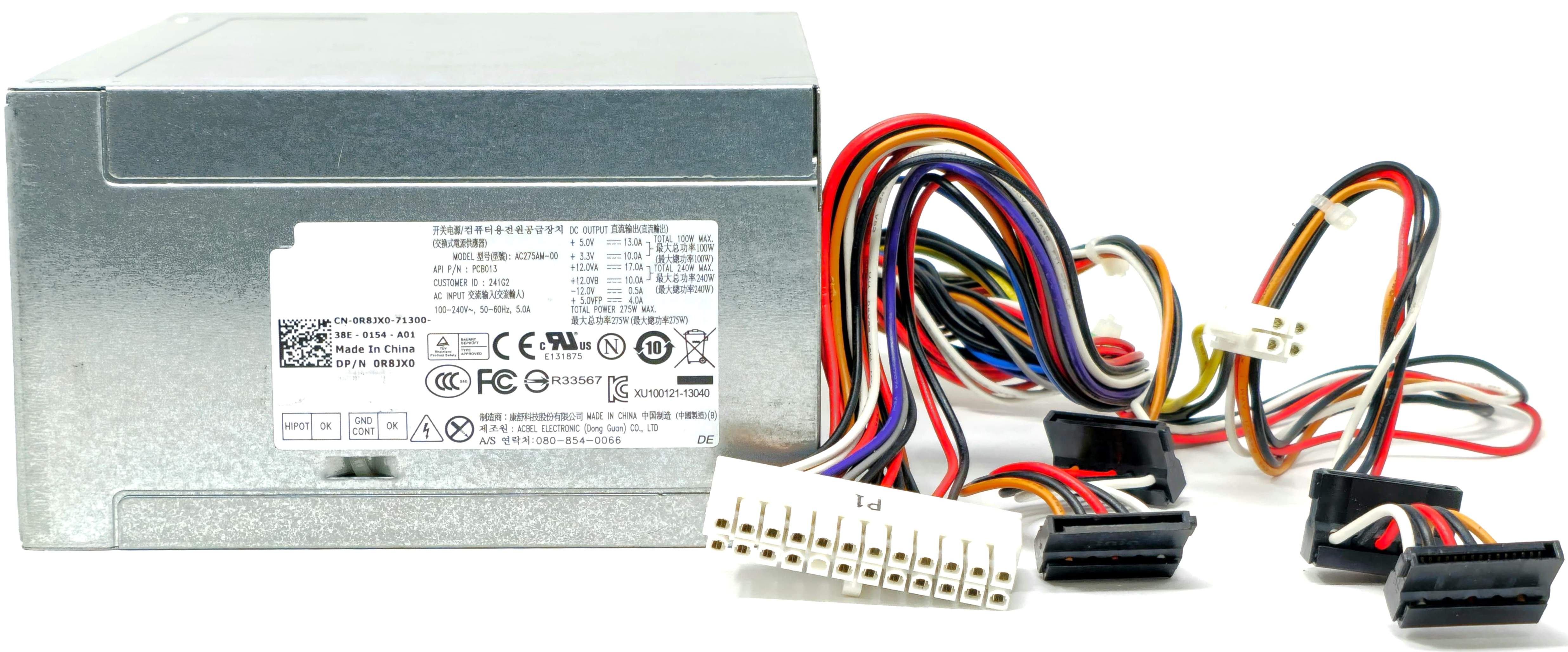 D3PMV - 275W Power Supply for Optiplex 3010 7010 9010 MT - CPU Medics